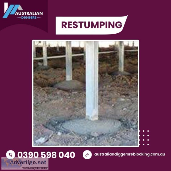 Restumping Service Melbourne