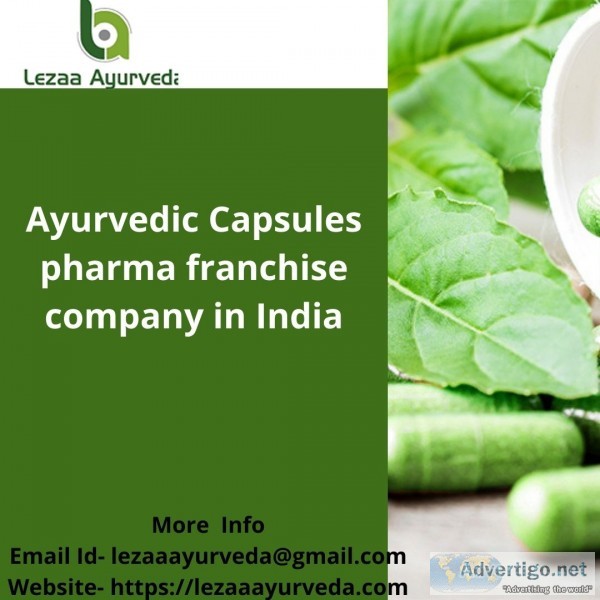 Ayurvedic capsules pharma franchise company in india | lezaa ayu