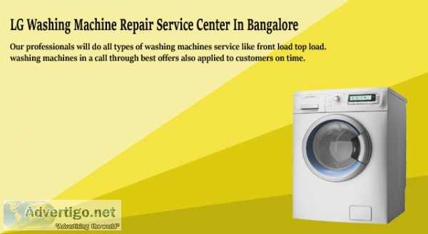 Lg washing machine service center in bangalore