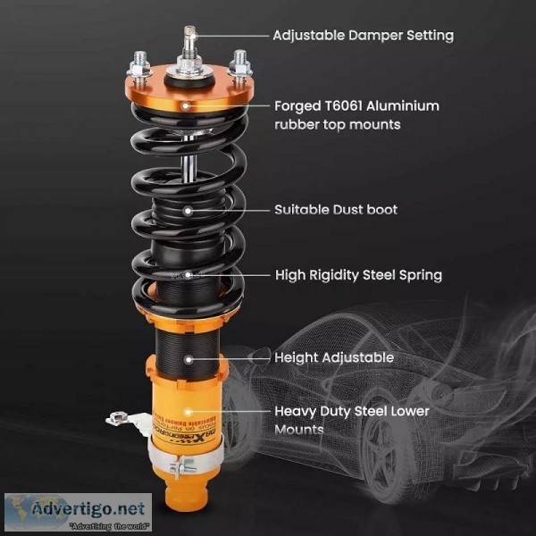 Maxpeedingrods cheap adjustable coilovers kit for honda civic