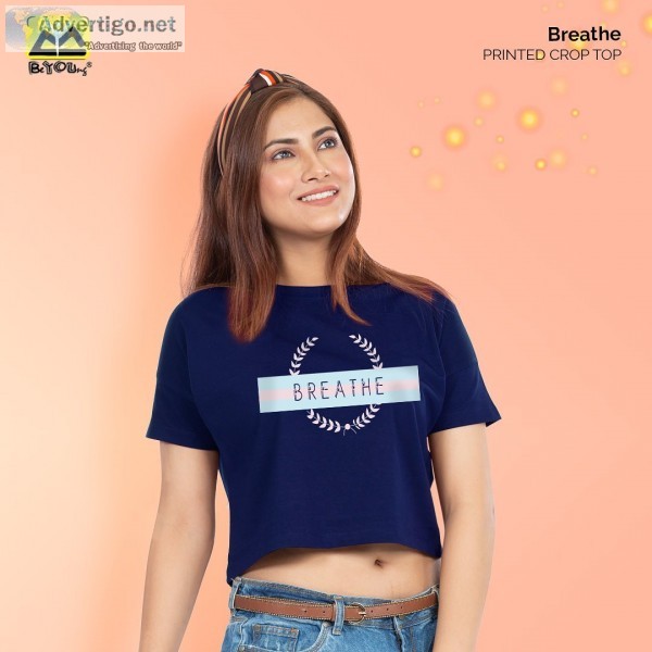 Collect all the best crop tops online india at beyoung