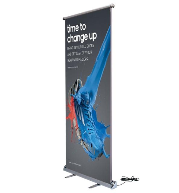 Roll Up Banner Stand and Trade Show Banners at Display Solution