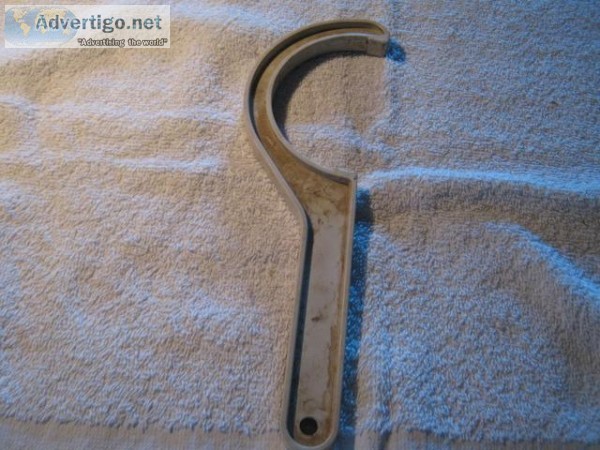 Used Water Filter Housing Wrench