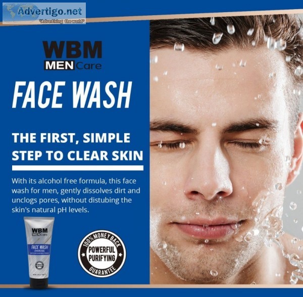 Wbm men care face wash online in pakistan