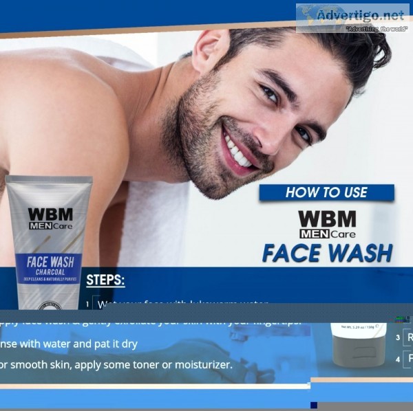 Wbm men care face wash online in pakistan