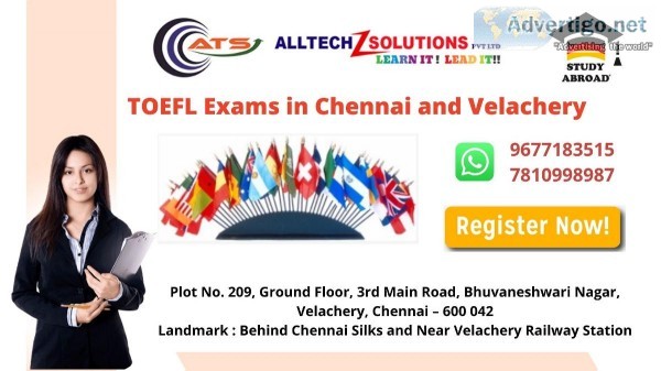 TOEFL Exam Center in Chennai