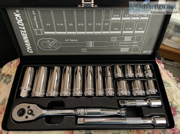 Channel Lock Socket Set for Sale