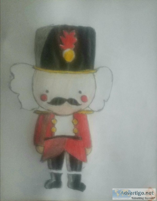 The Nutcracker 2 GG &ndash 8&Prime x 11&Prime Colored Pencil