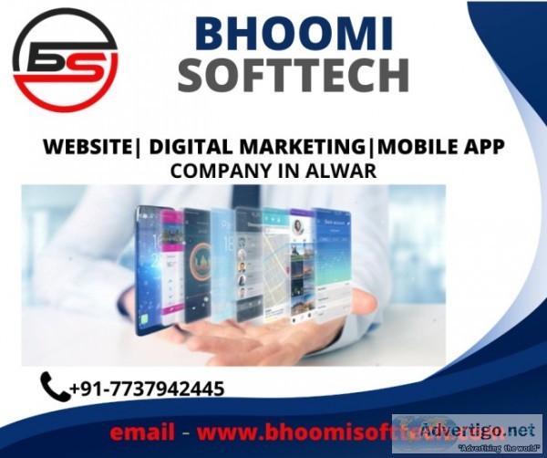 Bhoomi softtech is a web development company in alwar