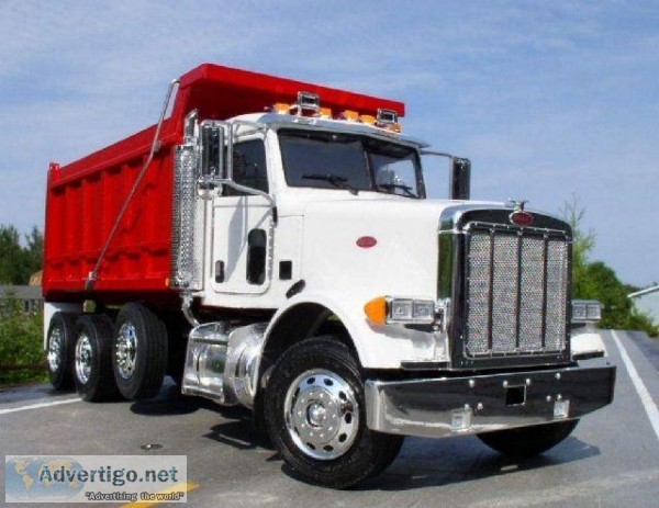 Our company is your best resource for dump truck financing - (We