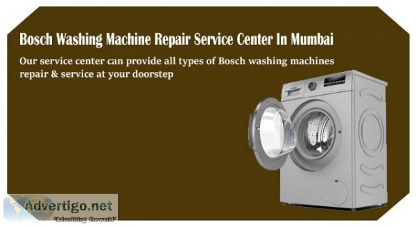 Bosch washing machine service center in mumbai