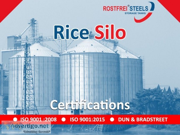 Rice Storage Silo - Rostfrei Steels