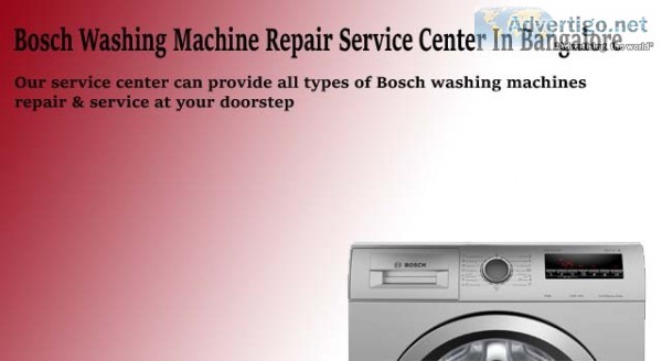 Bosch washing machine repair in bangalore