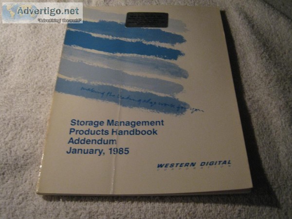 WESTERN DIGITAL - Storage Management Products Handbook &ndash Ad