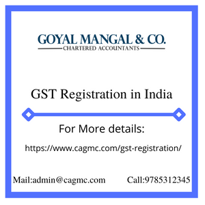 Gst registration in india