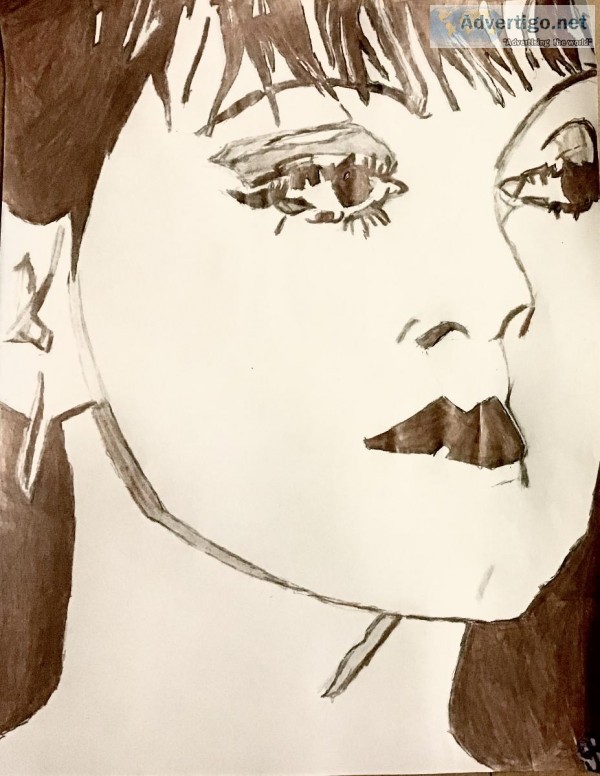 Pat Benatar GG &ndash 8&rdquo x 11&rdquo Colored Pencil