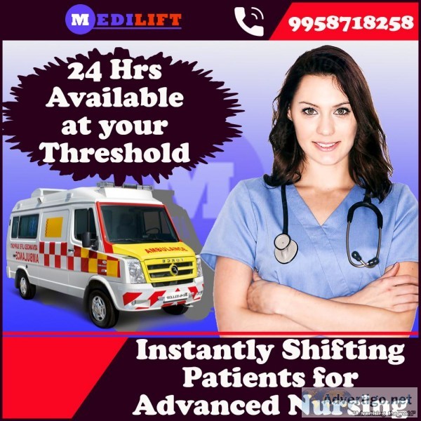 Medilift Ambulance Service in Ranchi Jharkhand- Paramedic Crew