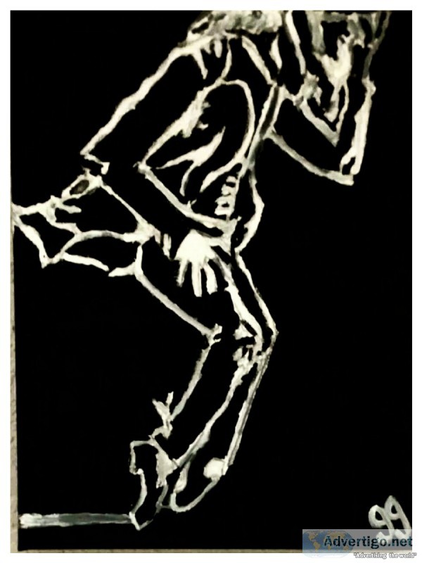 Michael Jackson 1 &ndash 9&Prime x 12&Prime Canvas