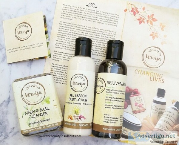 Natural bath and body products