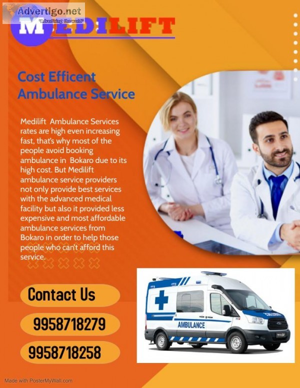 Easily Accessible Ambulance Service in New Town Kolkata- Medilif