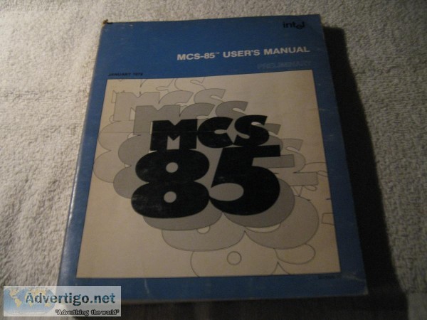 INTEL MCS-85 TM USER&rsquoS MANUAL &copy1978