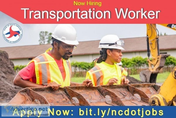 Transportation Worker - 6 Openings at a LIVING WAGE