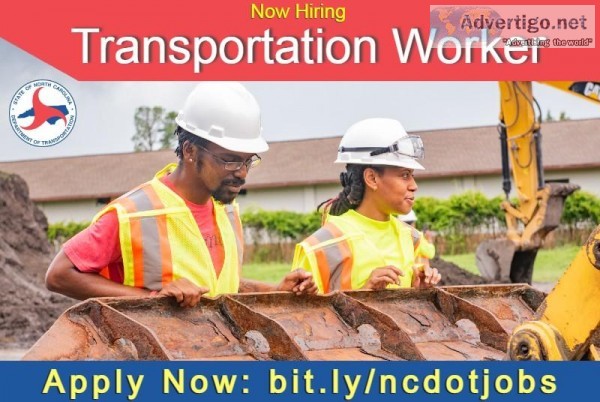 Transportation Worker - 9 Openings at a LIVING WAGE