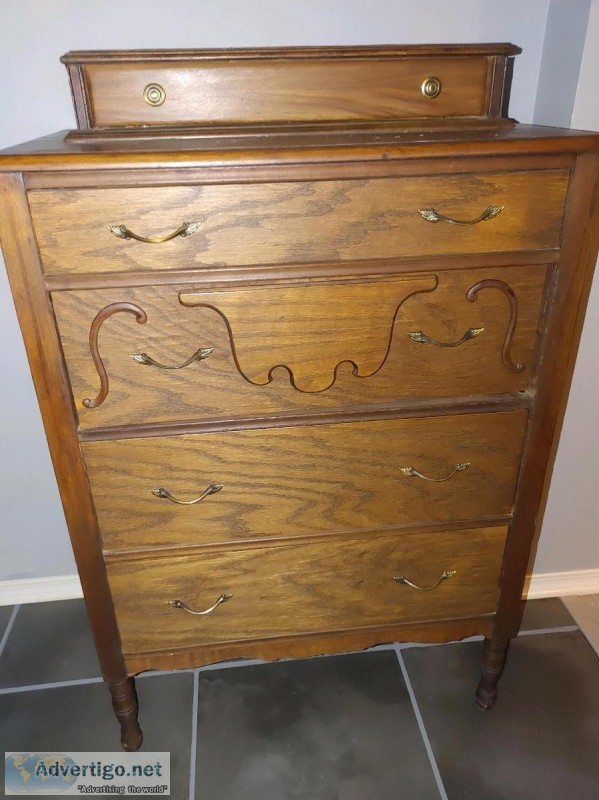 PRICE DROP 1930s Sheraton Chest on Chest