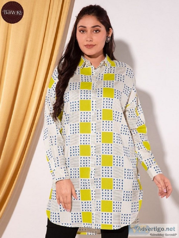 Grab latest shirt kurti for women online at beyoung