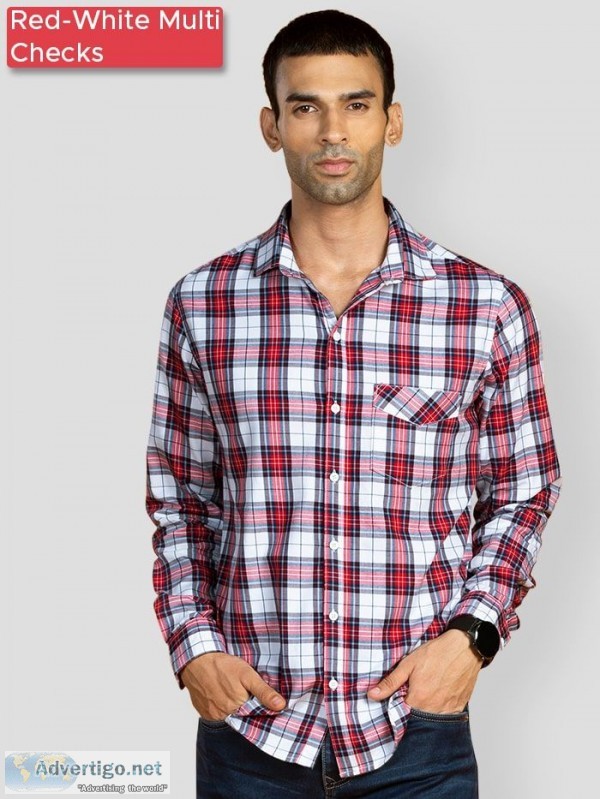 Buy latest casual & formal shirts for men online at beyoung