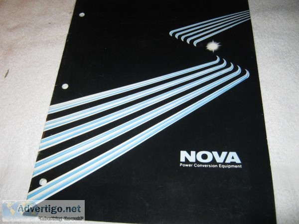 Nova Power Conversion Equipment © 1985