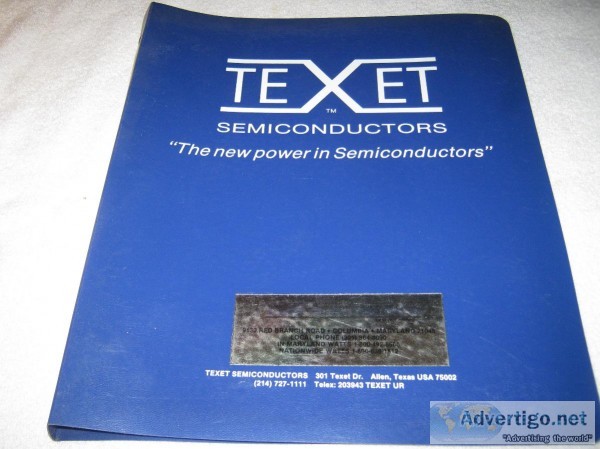 TEXET &trade SEMICONDUCTORS &copy1985