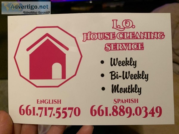 L.O HOUSE CLEANING SERVICE BAKERSFIELD CA.