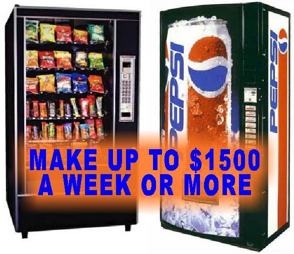 CASH KING SODA VENDING ROUTES.EASY MONEYPASSIVE INCOME EARN 400%