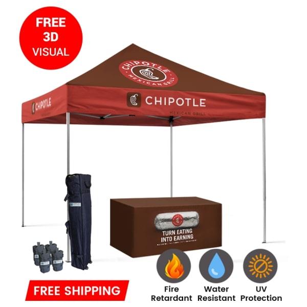 Custom Logo Pop Up Tent Great For Trade Shows and Events  USA