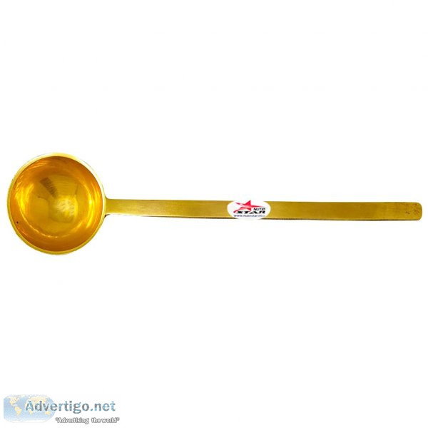 Ladle | brass ladle | brass spoon | cooking & serving ladle ? nu