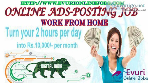 Real ad posting job for real money