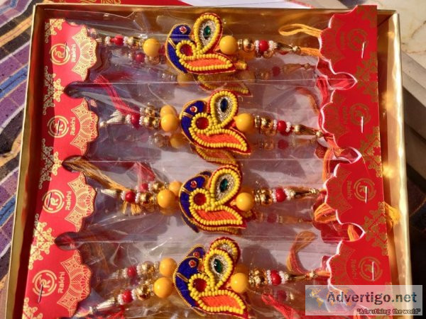 Buy designer rakhi at wholesale price- parag rakhi