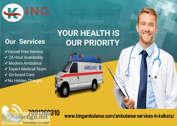 King Rapid ALS Road Ambulance Service in MadhubaniBihar