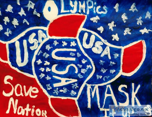 USA Remembrance GG - 8.5" x 11" Painting