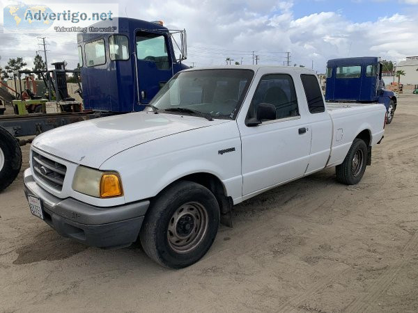 2001 FORD RANGER EXTENDED CAB PICKUP TRUCK 215102221