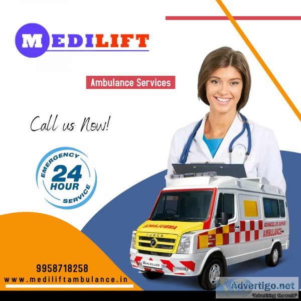 Rapid Care Ambulance Service in Koderma by Medilift