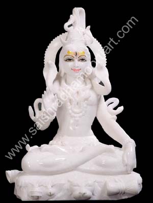 Buy best quality lord shiva marble statue this shivratri