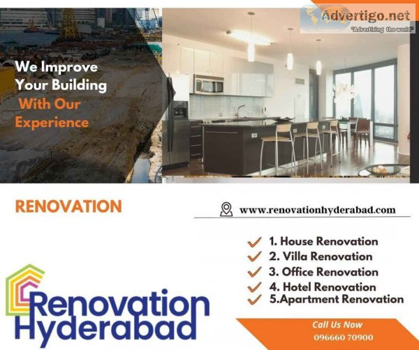 Best renovation services in hyderabad | renovation hyderabad