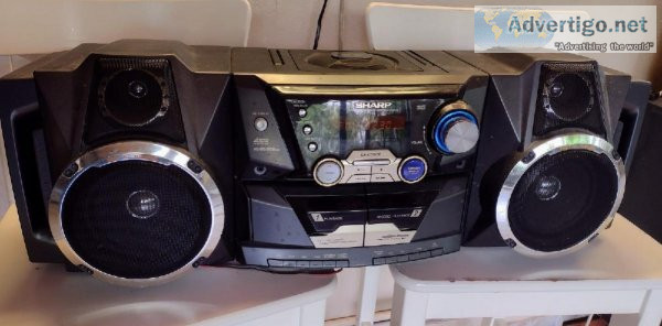 Sharp GX-CD5100W Portable Stereo Component