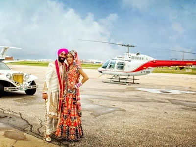 Best wedding helicopter service in west bengal