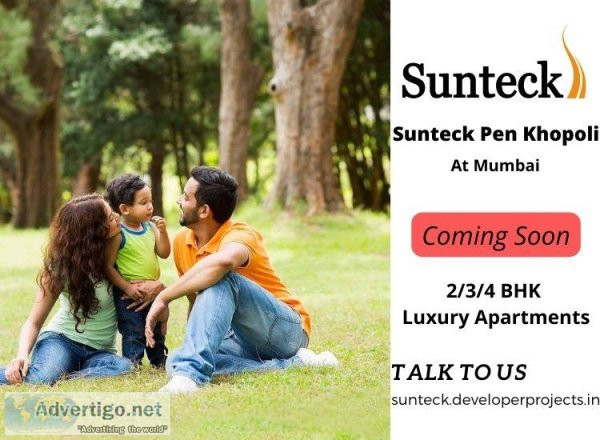 Sunteck Pen Khopoli Mumbai - Choose Only The Luxury