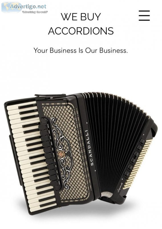 WE BUY ACCORDIONS