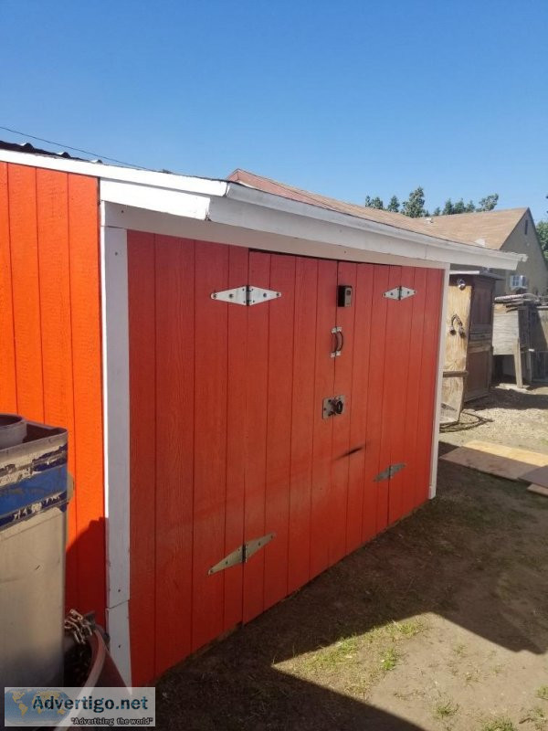 Large Barn Style Wood Shed