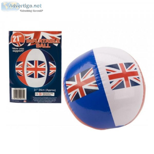 Union Jack Inflatable Football